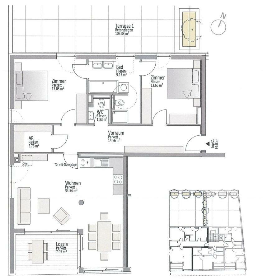 Ferienwohnung Narzisse - City Appartement Im Kurpark Bad Aussee Exterior photo